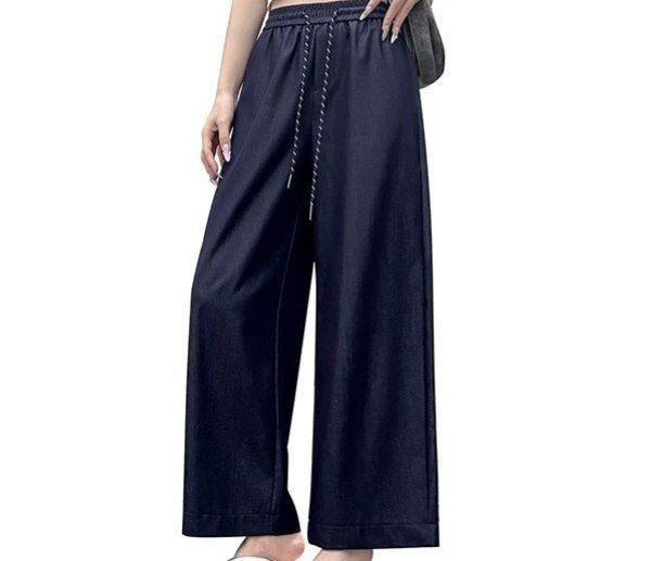 شلوار زنانه پارچه ای طرح لی